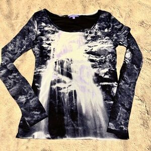 Vivienne Tam Y2K Mesh Top